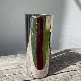 Guy Degrenne stainless steel and wood pitcher