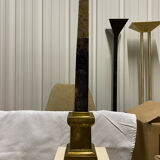 Obelisk stone brass base
