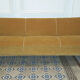 Scandinavian 50s/60s gold daybed canapé.