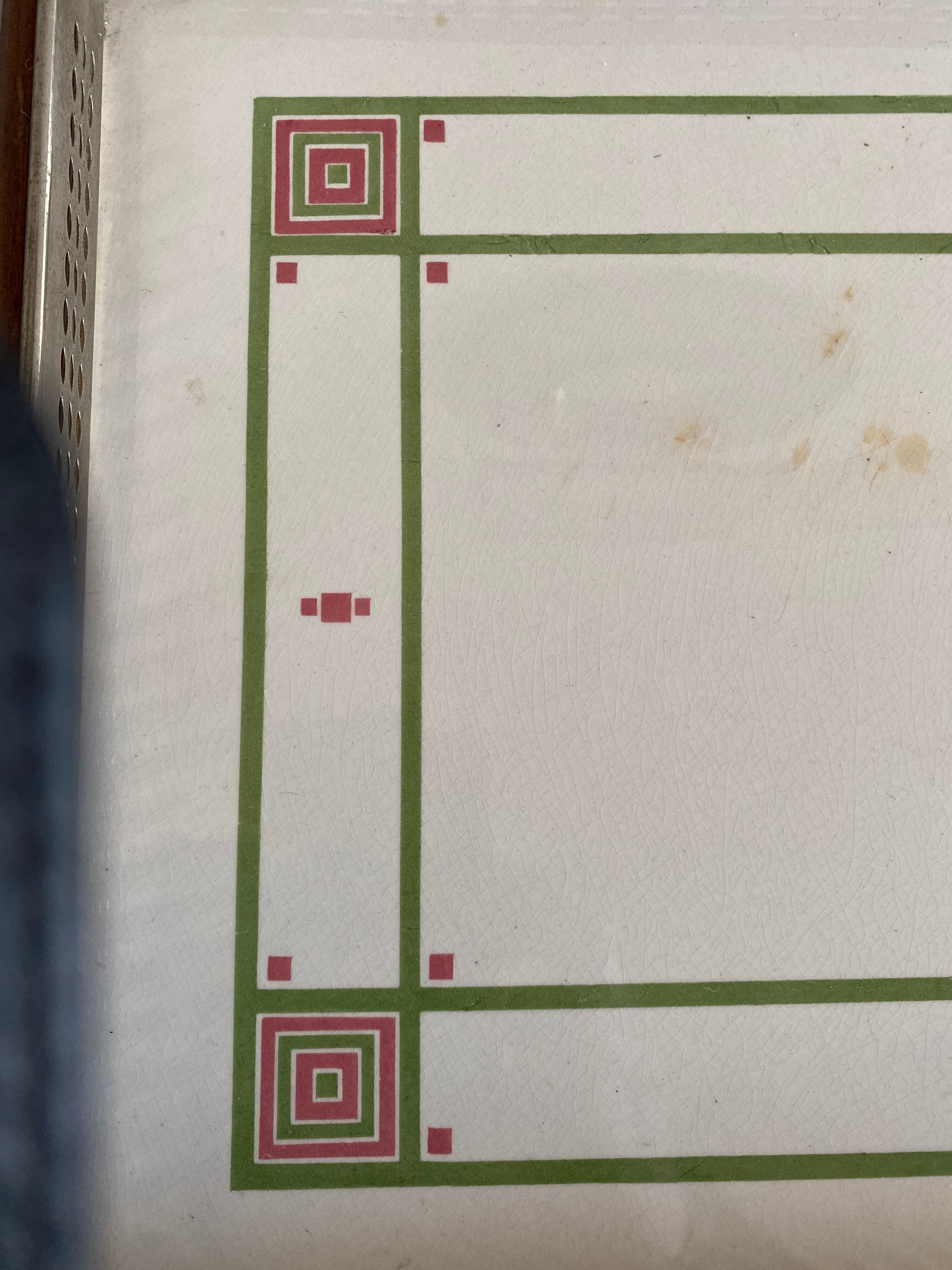 Art Deco service tray