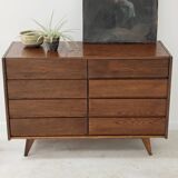 Commode / Buffet U-453 dub par Jiri Jiroutek pour Interier Praha 1960