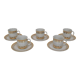 Set of Five cups and saucers,by company Epiag,circa 1920's
