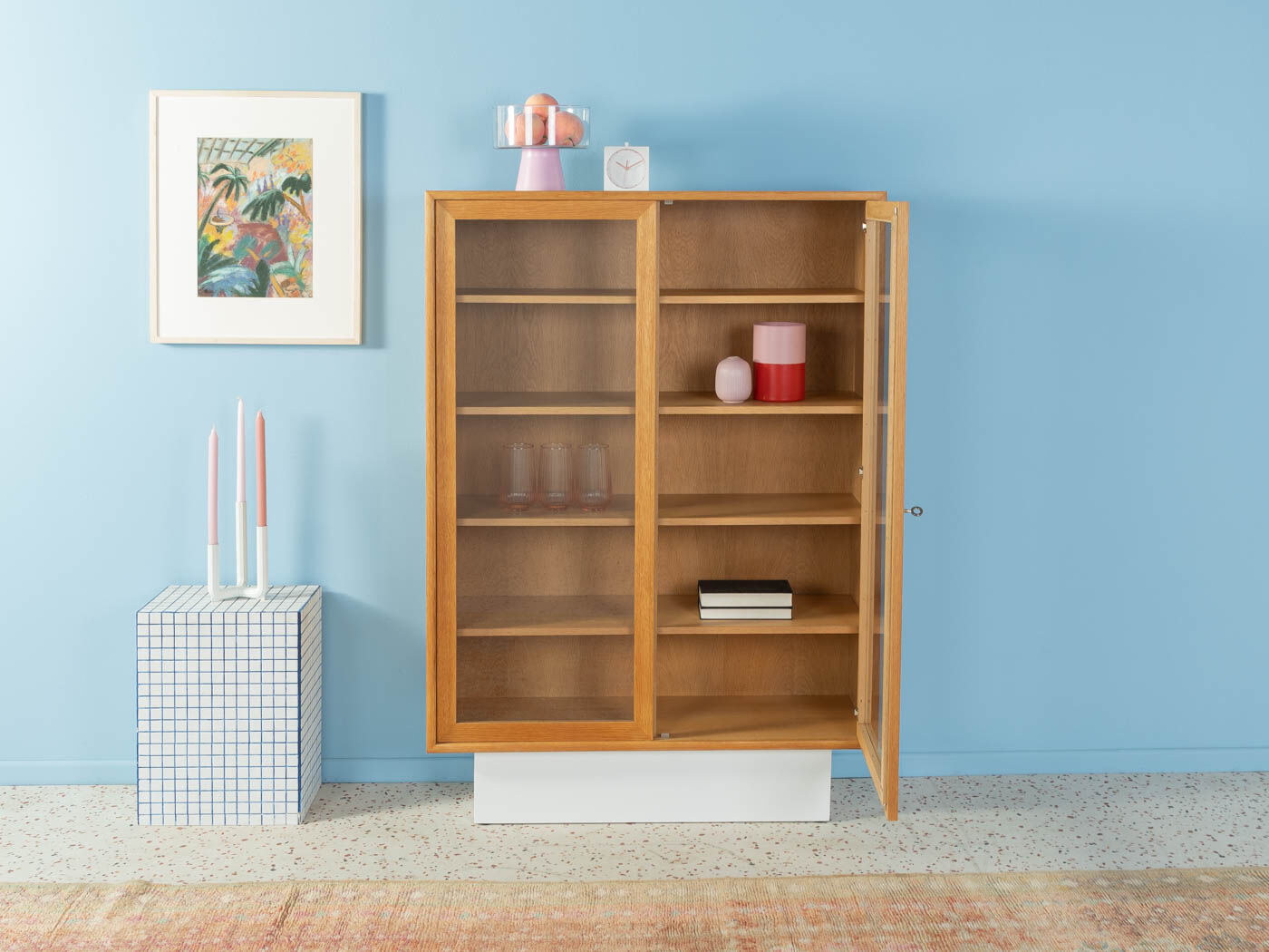 1960s showcase, WK Möbel