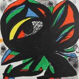 Joan Miró - original exhibition poster, 1975