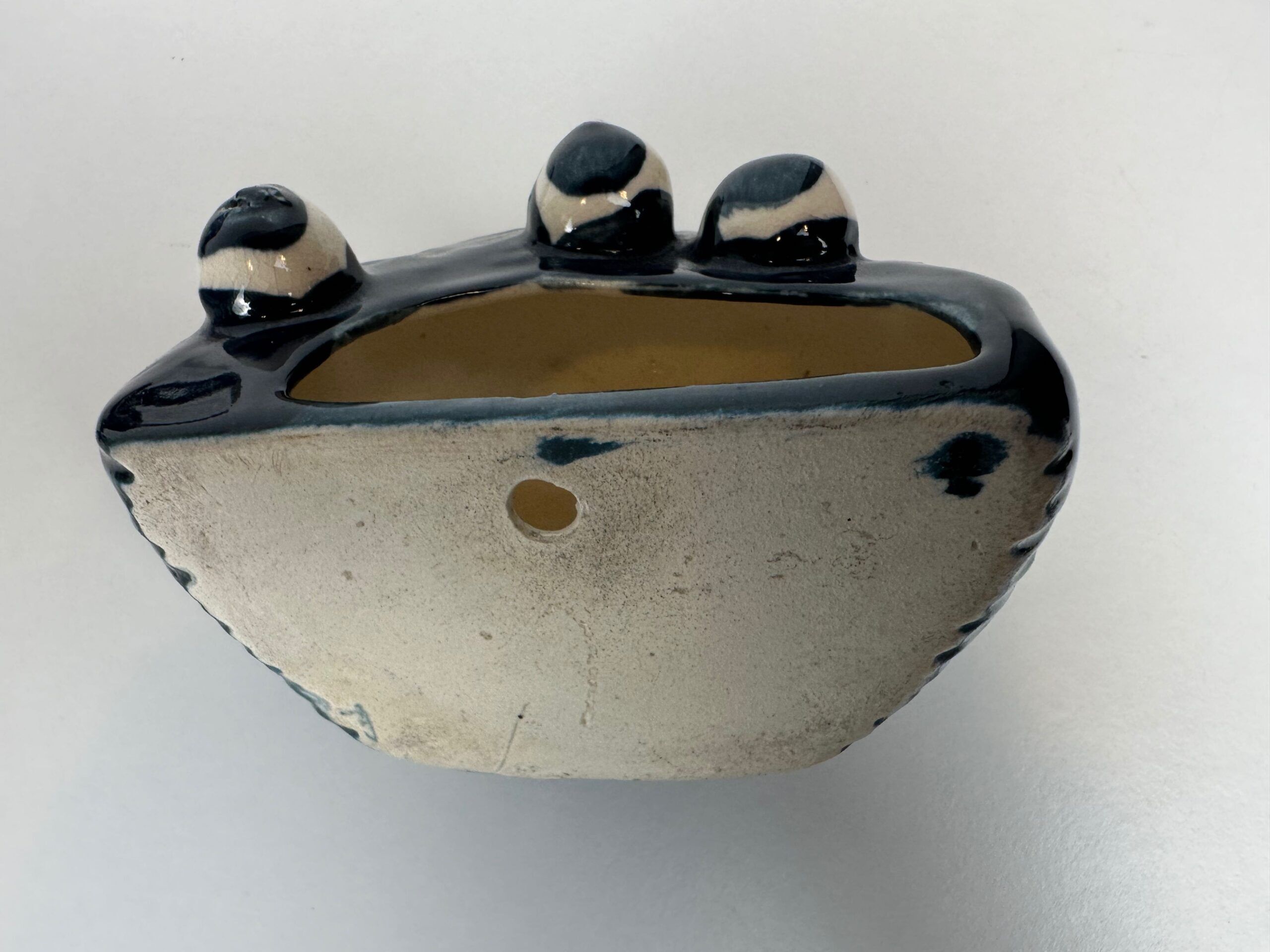 5x Original mid-century wall swallows and their nests (2x) – W. Germany