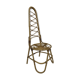 Chaise vintage en rotin Rohe Noordwolde