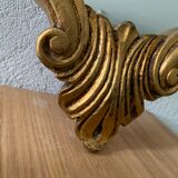 Golden frame mirror 27x50cm