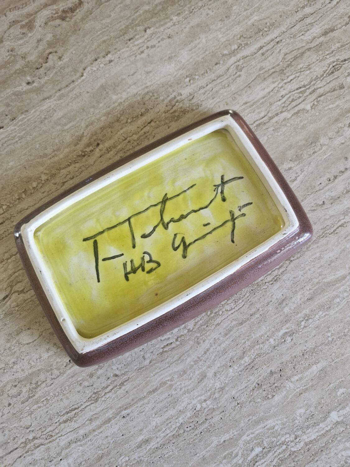 Ceramic catchall Taburet