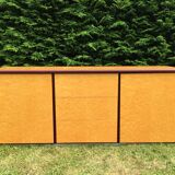 Vintage sycamore sideboard Mario Sabot 1970