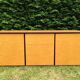 Vintage sycamore enfilade by Mario Sabot 1970