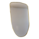 Asymmetrical free-form mirror vintage mirror