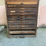 Old printing furniture