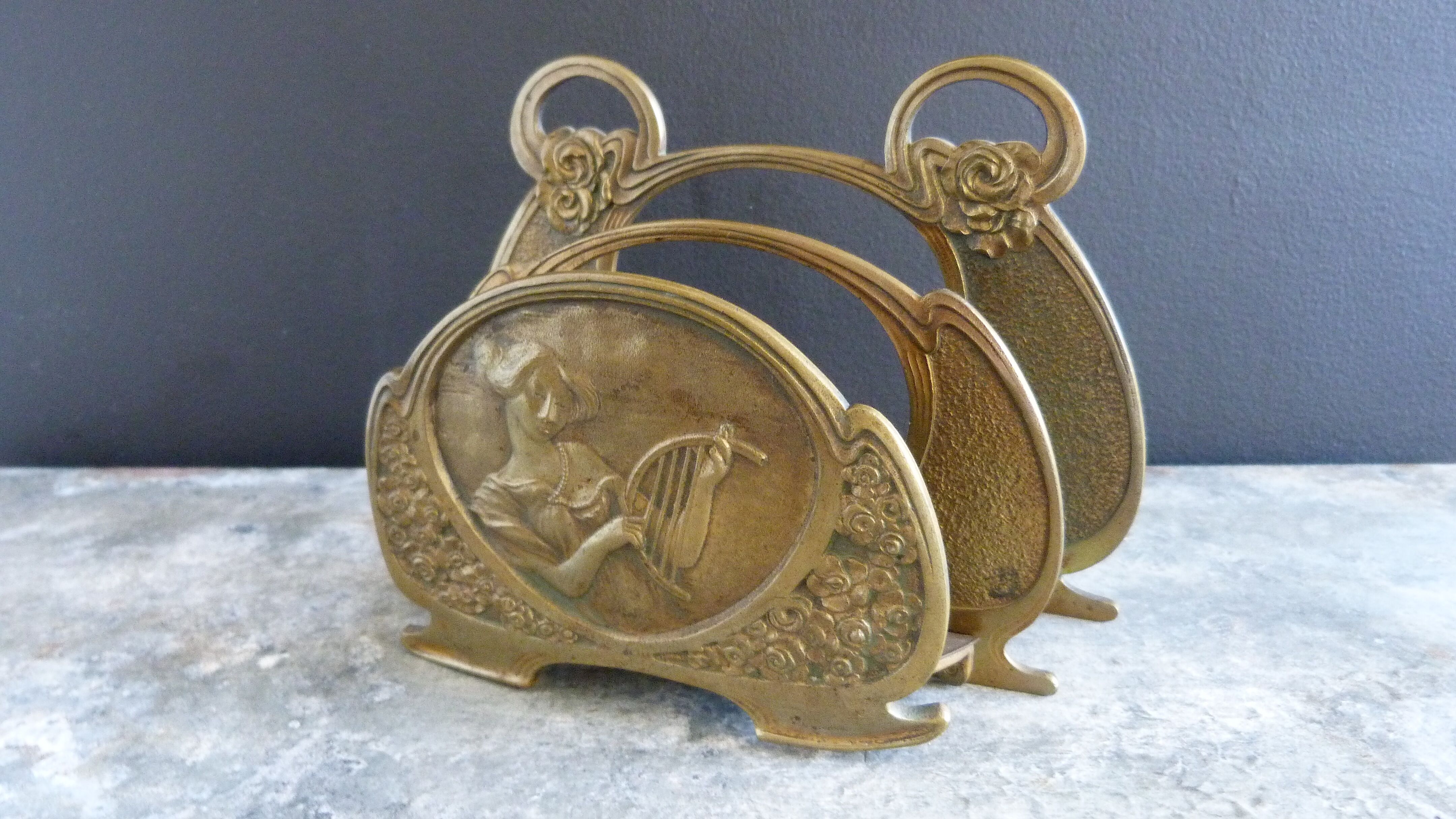 Mail door art nouveau 1900