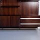 MODULAR SHELF ROSEWOOD ICO PARISI 1960s MIM ROMA PUBLISHER
