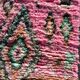 Moroccan Berber carpet Boujad pink made to measure – Colourful handcrafted carpet in l