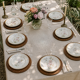 Vintage rattan placemats