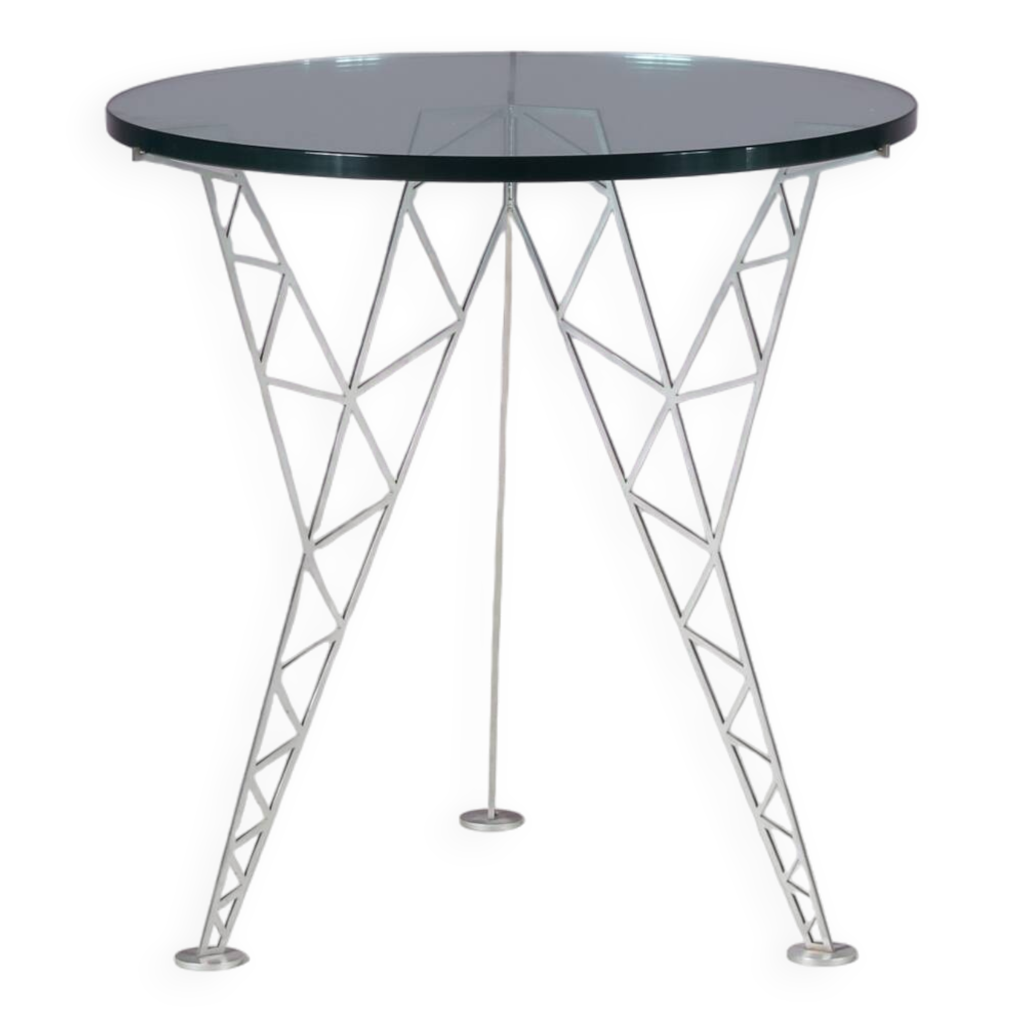 1990s Tom Dixon style side table from Italy