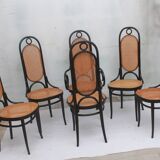 Set of 6 chairs by Thonet 207 R