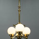 Art Deco Chandelier by Gocar, 1910s, Restored