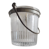 Glass ice bucket