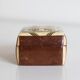 Old wooden box and mother-of-pearl