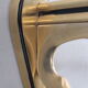 Wall coat rack Hollywood Regency style 1960s