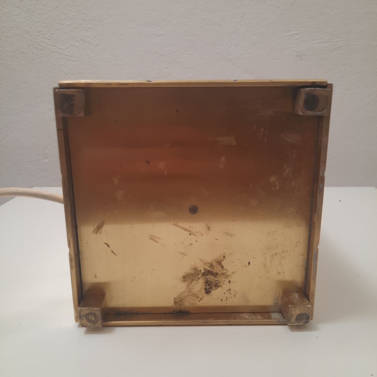 Table lamp - brass - vintage.