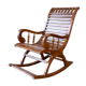 Rocking- chair in teak flesh