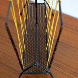 Vintage 1950s Scoubidou magazine rack