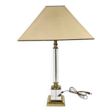 Kullmann lamps - Germany - brass - acrylic - Hollywood Regency - 70's