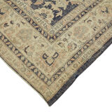 1980s 277 cm x 393 cm beige wool carpet