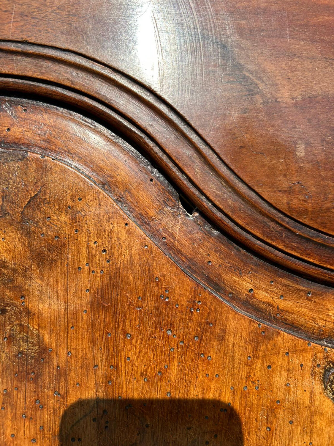 Antique wardrobe Louis XV style walnut