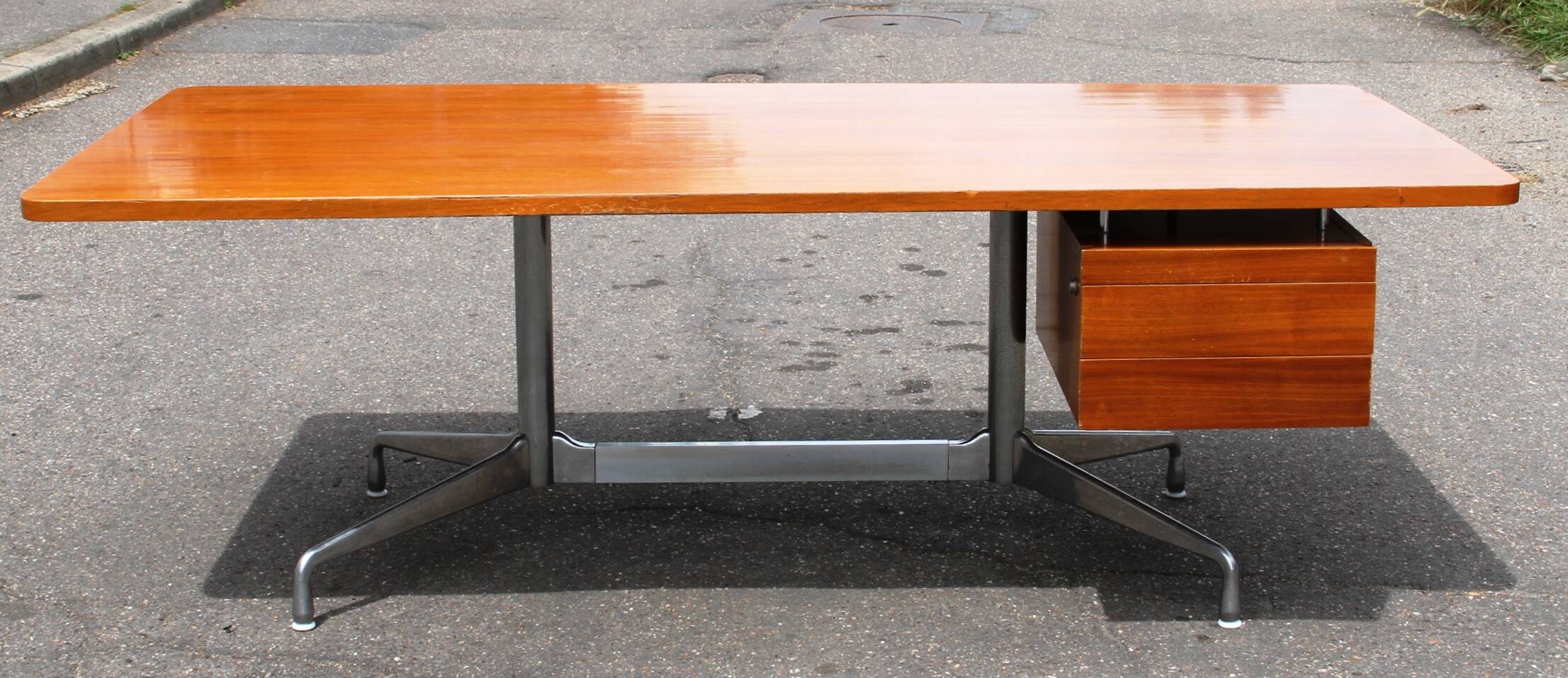 Vintage Charles & Ray Eames desk