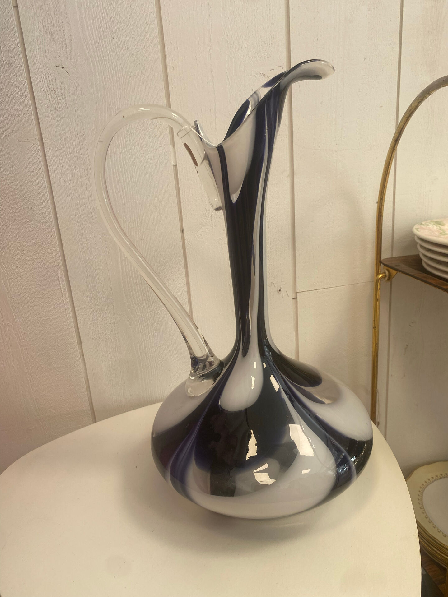Murano glass carafe