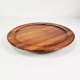 Teak platter, Norway, 1970s