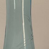 Soliflore in blown and engraved glass