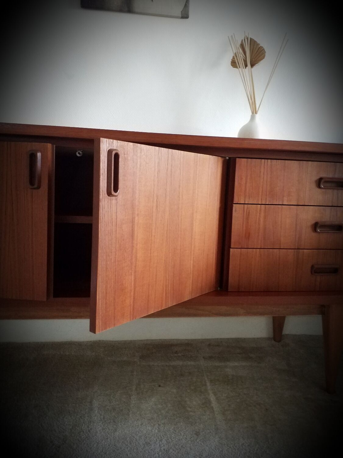 Enfilade teck années 60