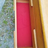 Scandinavian teak dressing table chest of drawers