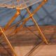 Folding chair "Les Invisibles" Lebovici 1970s