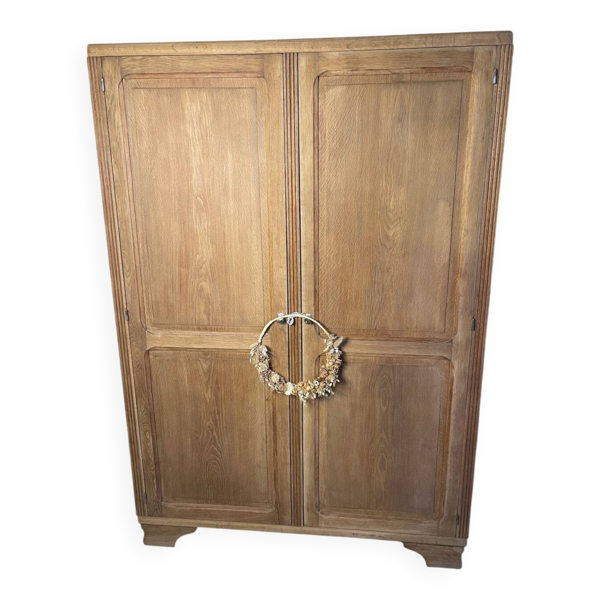Parisian wardrobe in solid oak