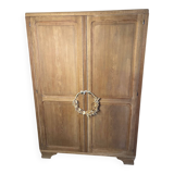 Parisian wardrobe in solid oak