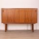 Vintage Sideboard in Teak Wood with Two Doors Danish Design, 1960s
