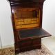 Secretaire louis philippe en acajou plateau marbre du xix ème siecle