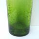 Bubble glass bottle carafe