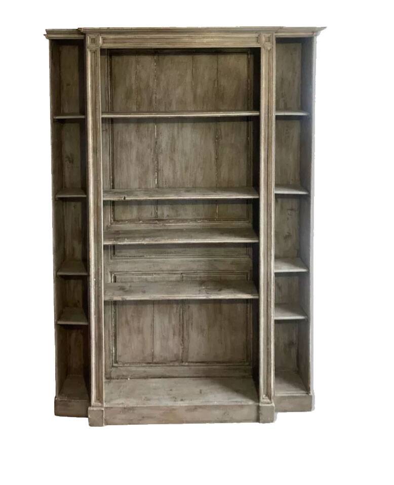 Solid wood bookcase