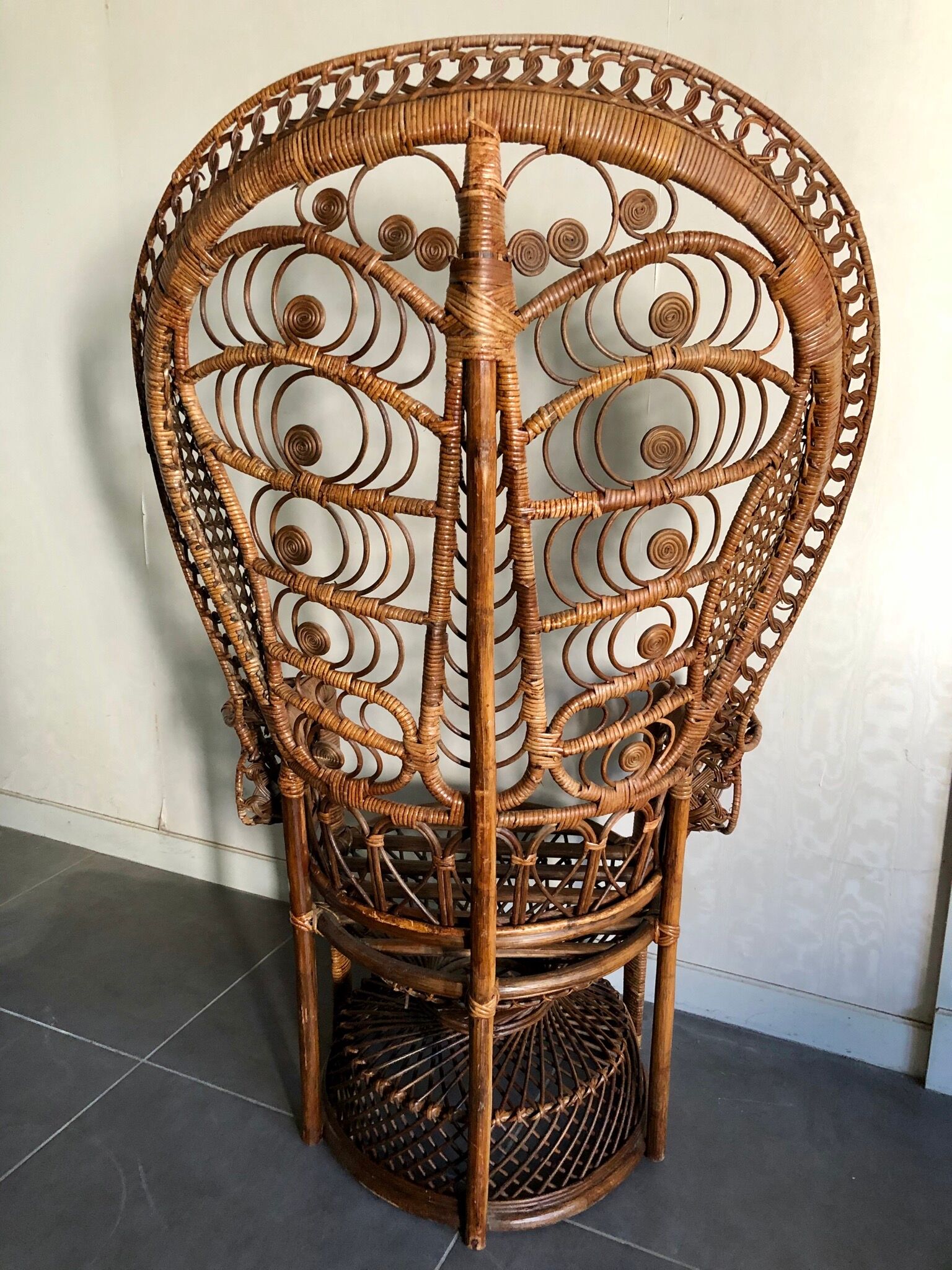 Emmanuelle rattan chair