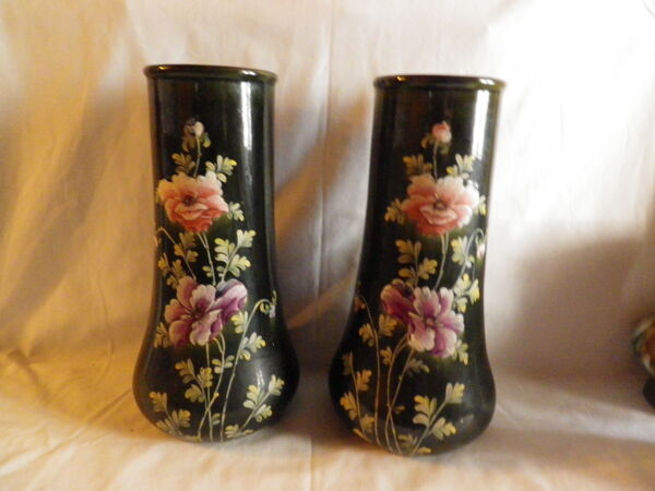Paire de vases fives de lille