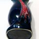 Vase Vallauris forme libre moderniste 1950-60 Bleu rouge