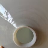 White opaline lampshade pendant lamp vintage