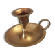 Brass hand-held candle holder - vintage